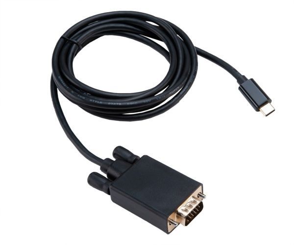 Akasa USB Type-C to VGA adapter cable