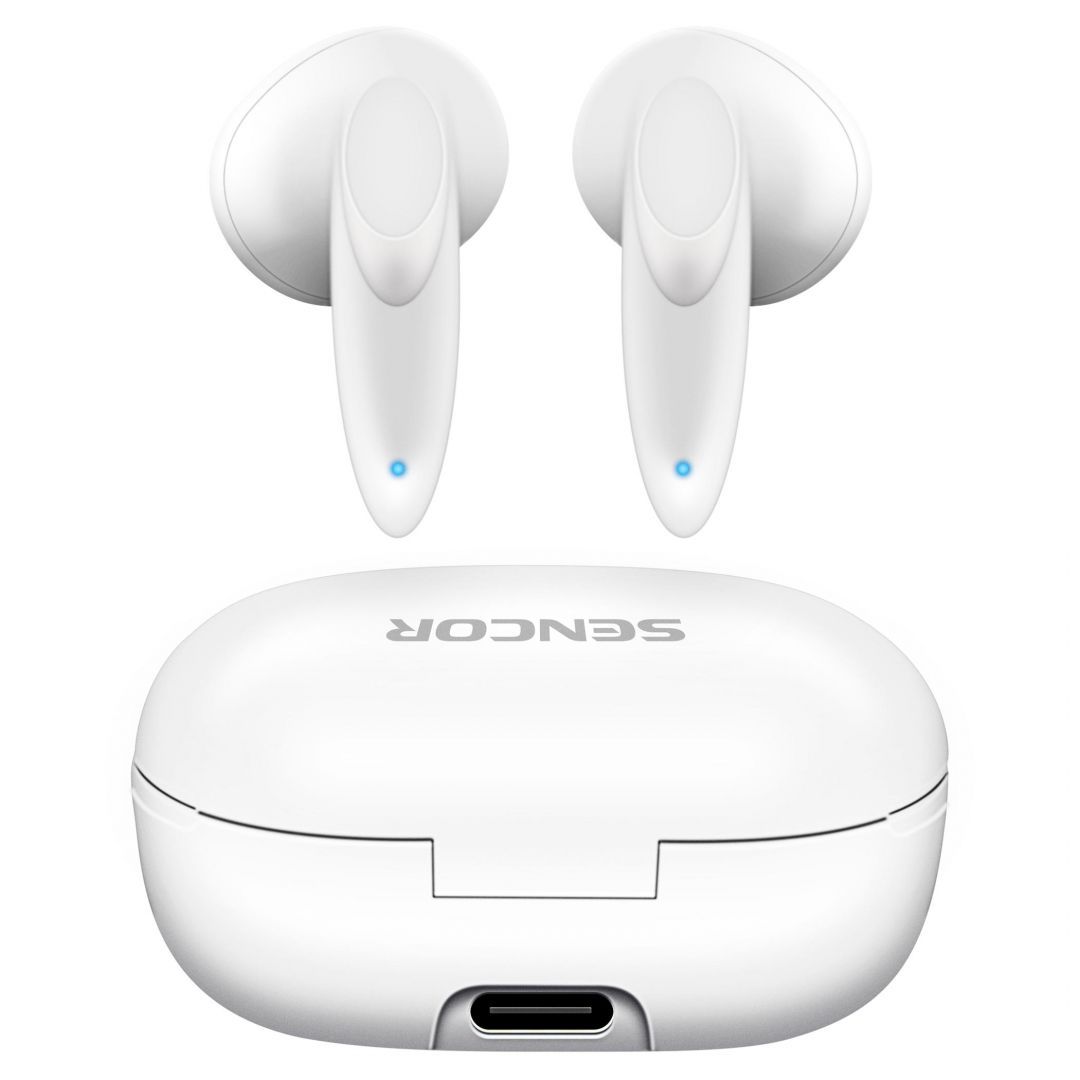 Sencor SEP 530BT WH True Wireless Bluetooth Headset White