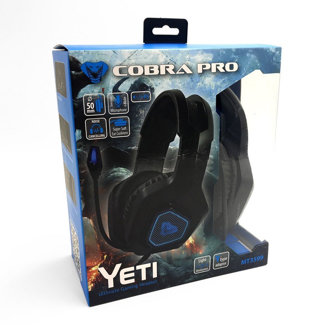 Media-Tech Pro Yeti Headset Black
