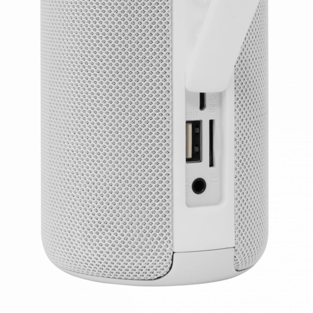 White Shark GBT-808W Conga RGB Bluetooth Speaker White