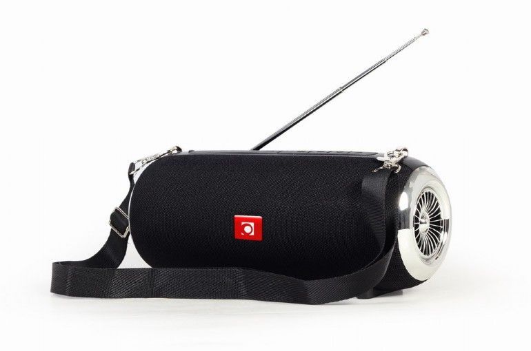 Gembird Portable Bluetooth Speaker With Antenna Black