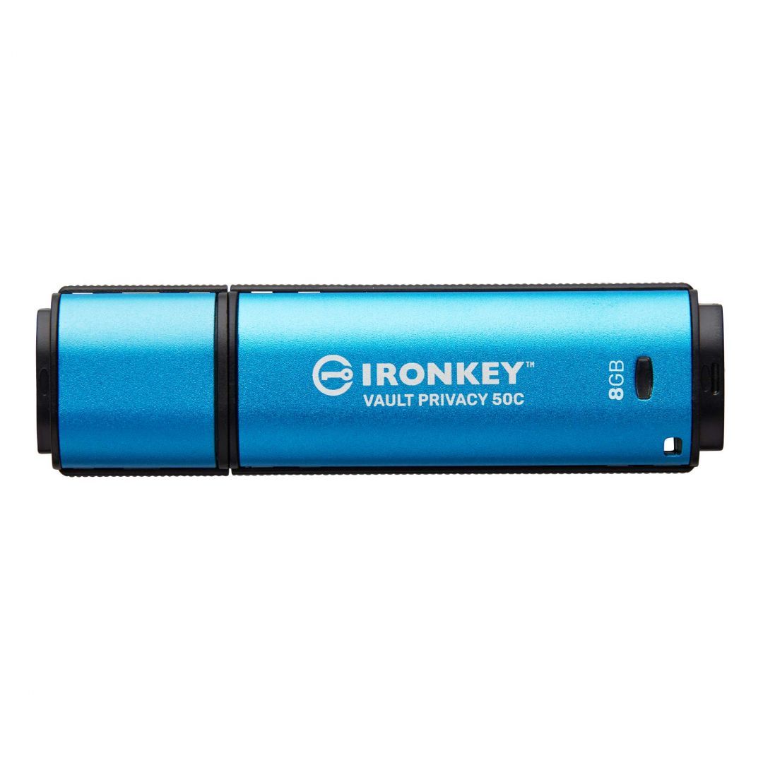 Kingston 8GB IronKey Vault Privacy 50C USB3.2 Blue