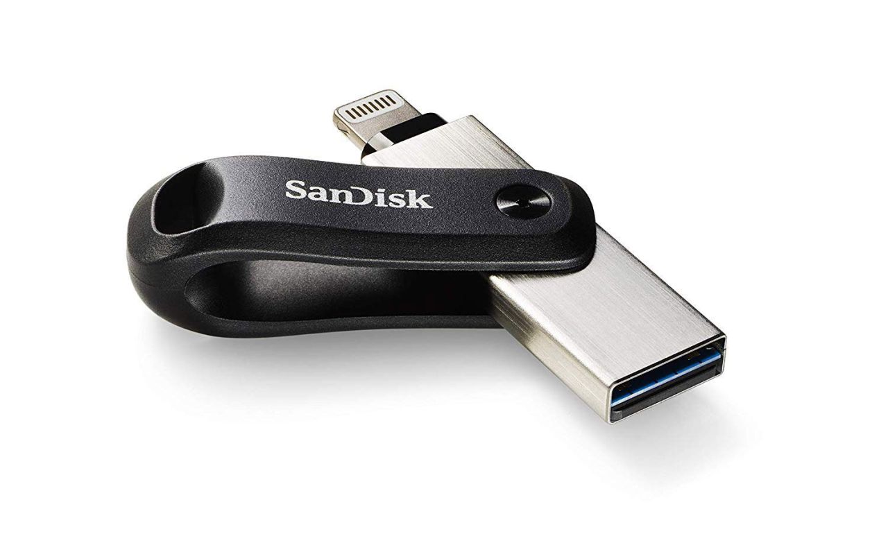 Sandisk 256GB iXpand flash Drive Go Black/Silver