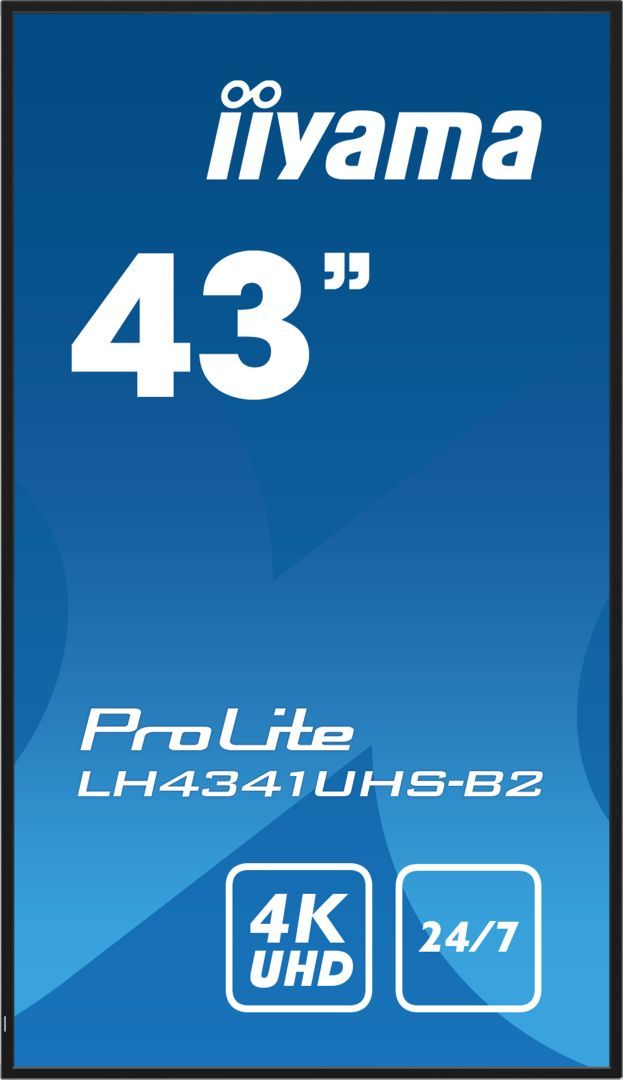 iiyama 43" ProLite LH4341UHS-B2 IPS LED Display