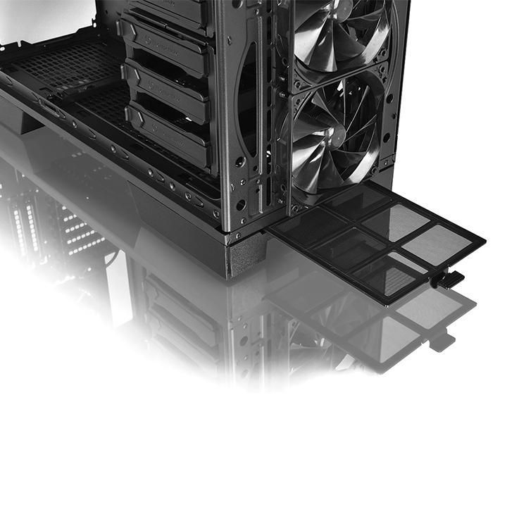 Thermaltake Core V51 Tempered Glass Edition Black