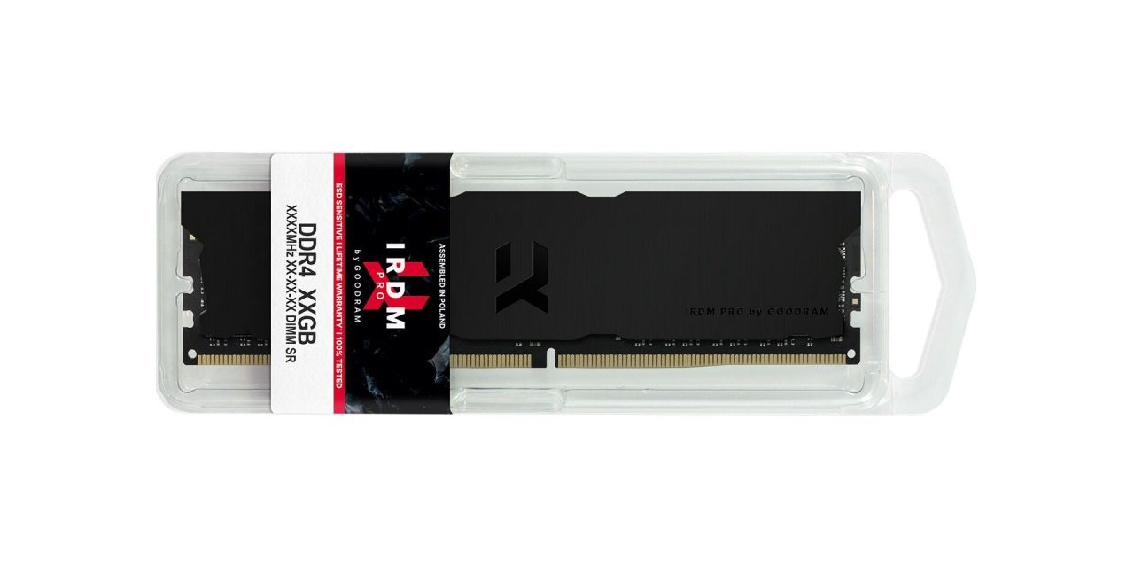 Good Ram 32GB DDR4 3600MHz Kit(2x16GB) IRDM Pro Series Deep Black
