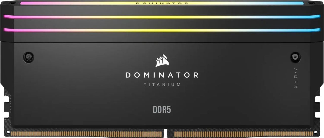 Corsair 64GB DDR5 6400MHz Kit(2x32GB) Dominator Titanium RGB Black