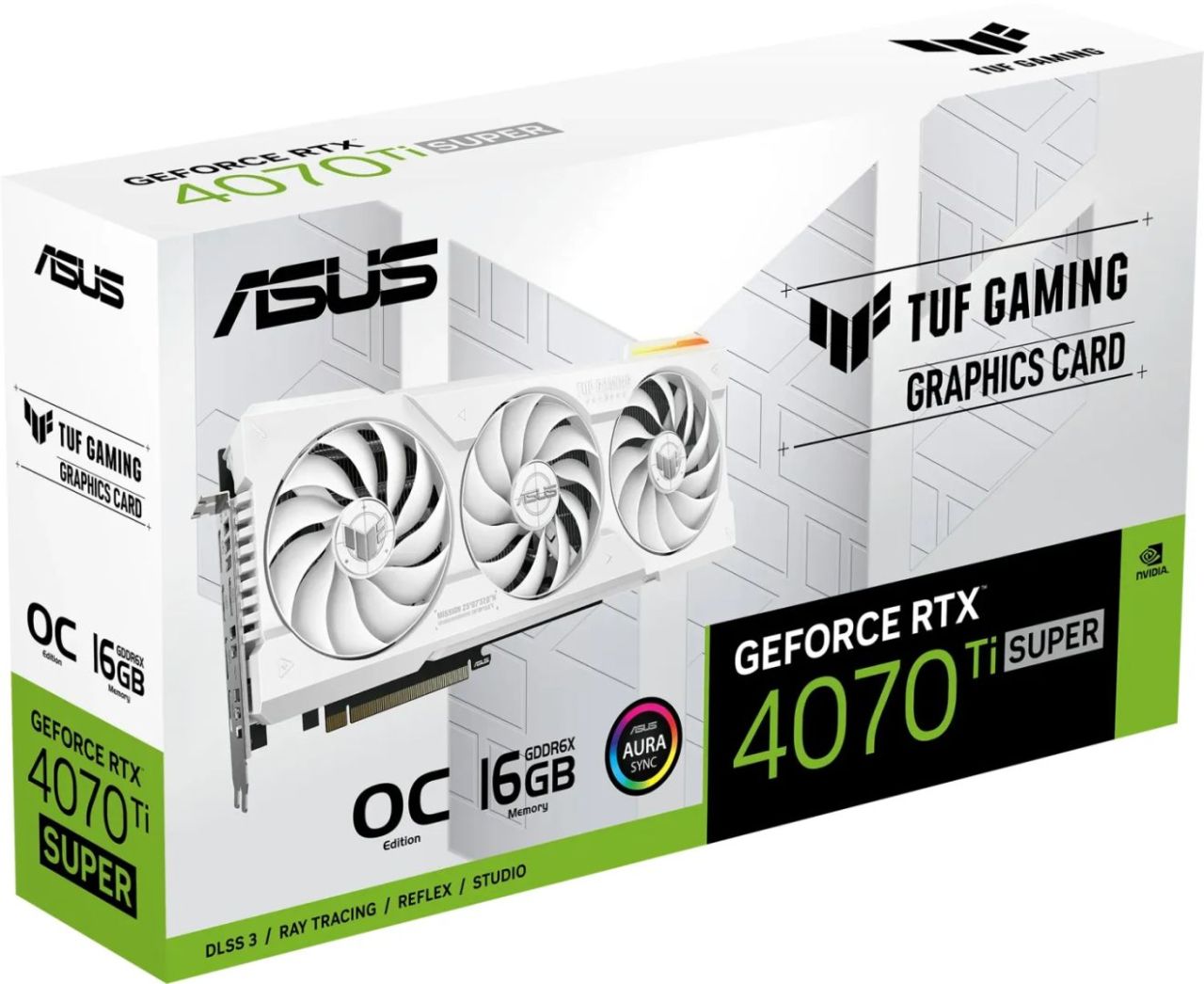 Asus TUF-RTX4070TIS-O16G-WHITE-GAMING