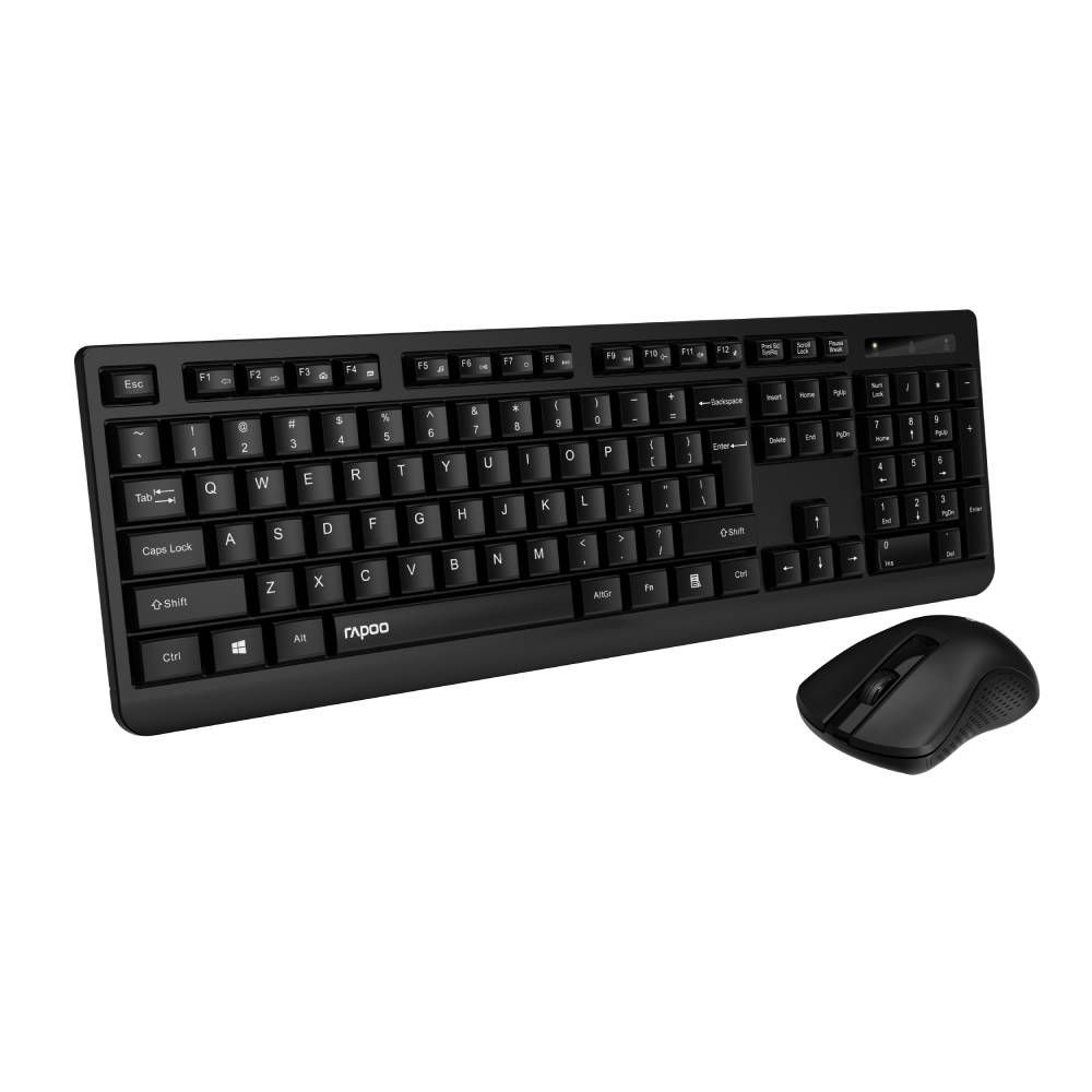 Rapoo X1700 Wireless Keyboard Combo Black HU