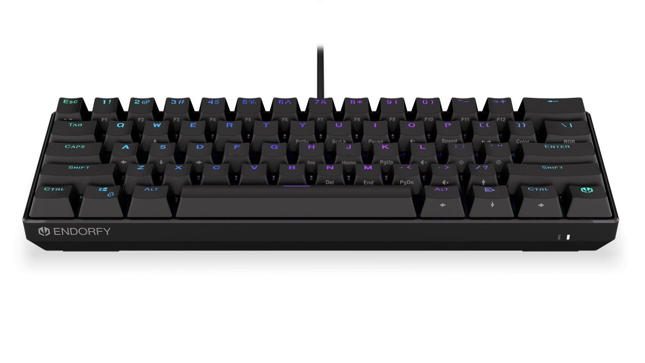 Endorfy Thock Compact Red Switch Mechanical Keyboard Black US