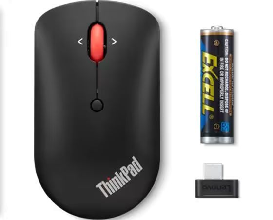 Lenovo ThinkPad USB-C Wireless Compact Mouse Black