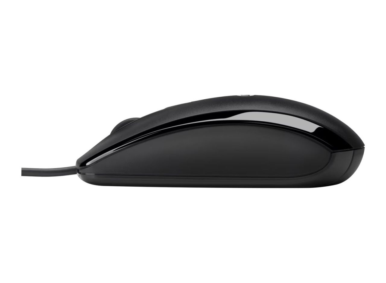 HP X500 Wired Mouse Black