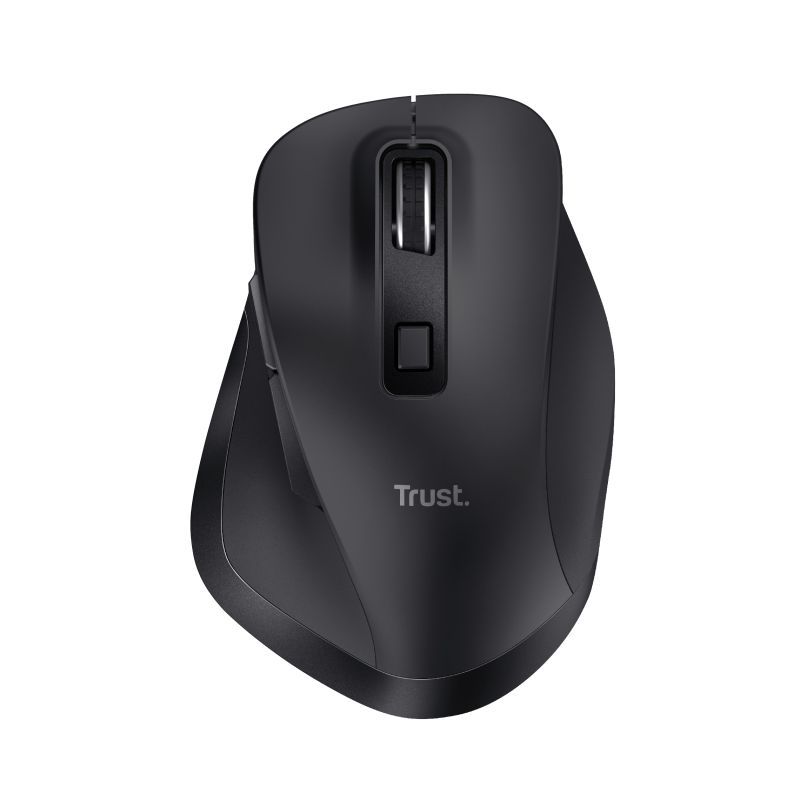 Trust Fyda Eco Rechargeable Wireless Comfort mouse Black