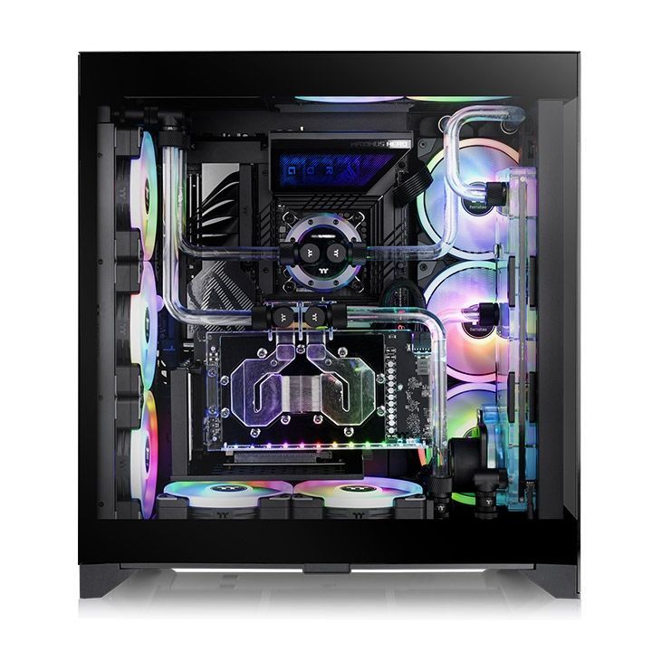 Thermaltake CTE E600 MX Tempered Glass Black