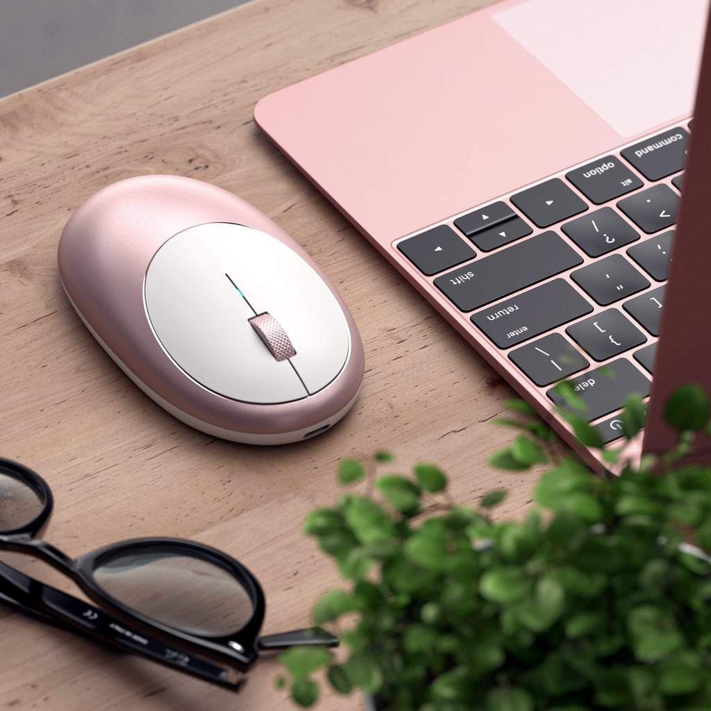 Satechi M1 Bluetooth Wireless Mouse Rose Gold
