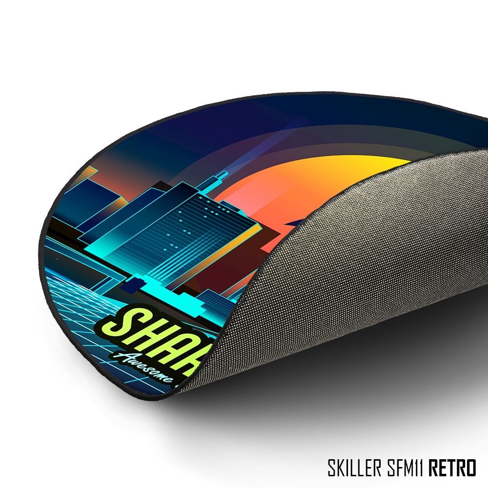 Sharkoon Skiller SFM11 Gaming Szőnyeg Retro