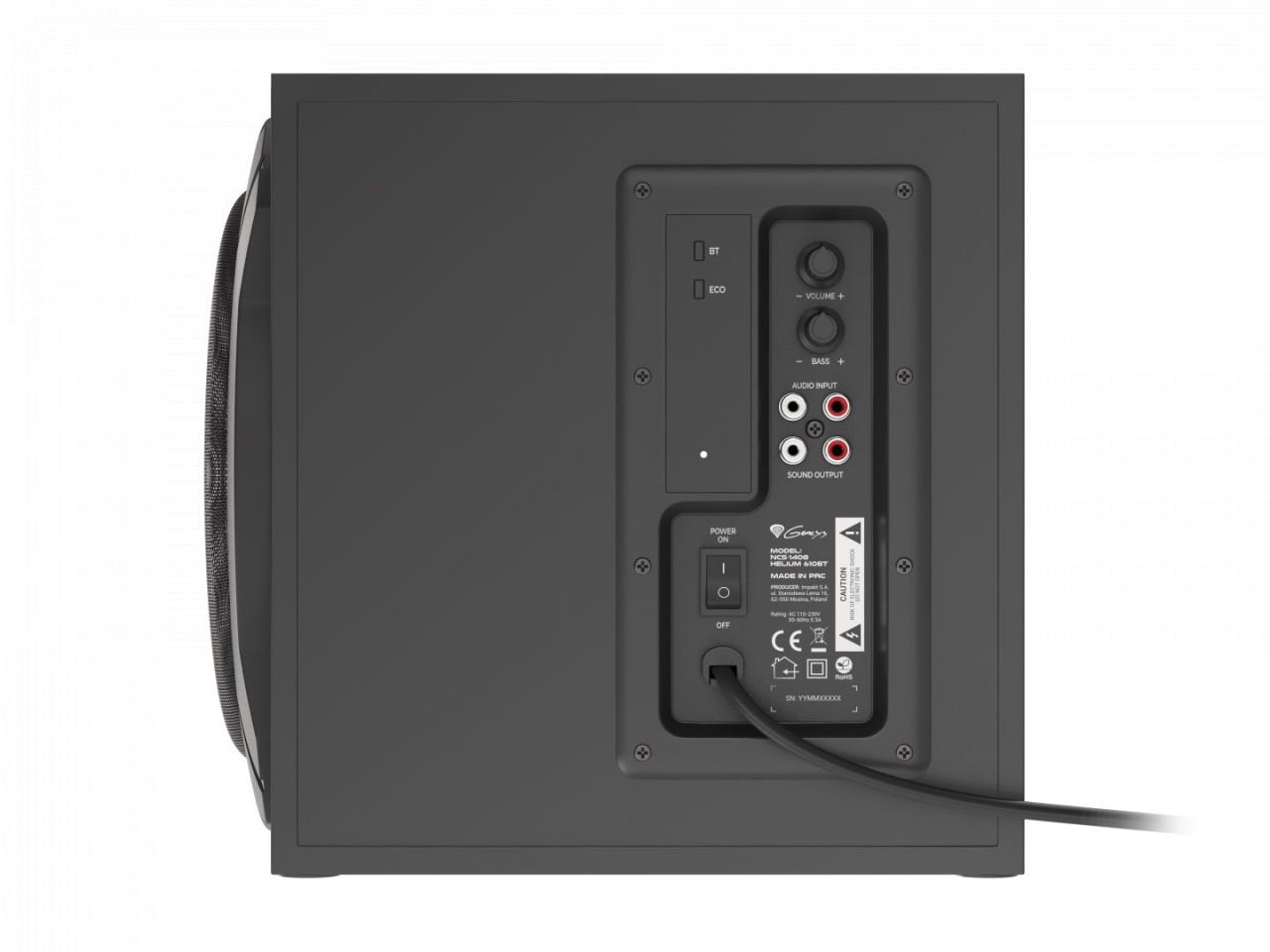 Genesis Helium 610BT Gamer Speaker Red/Black