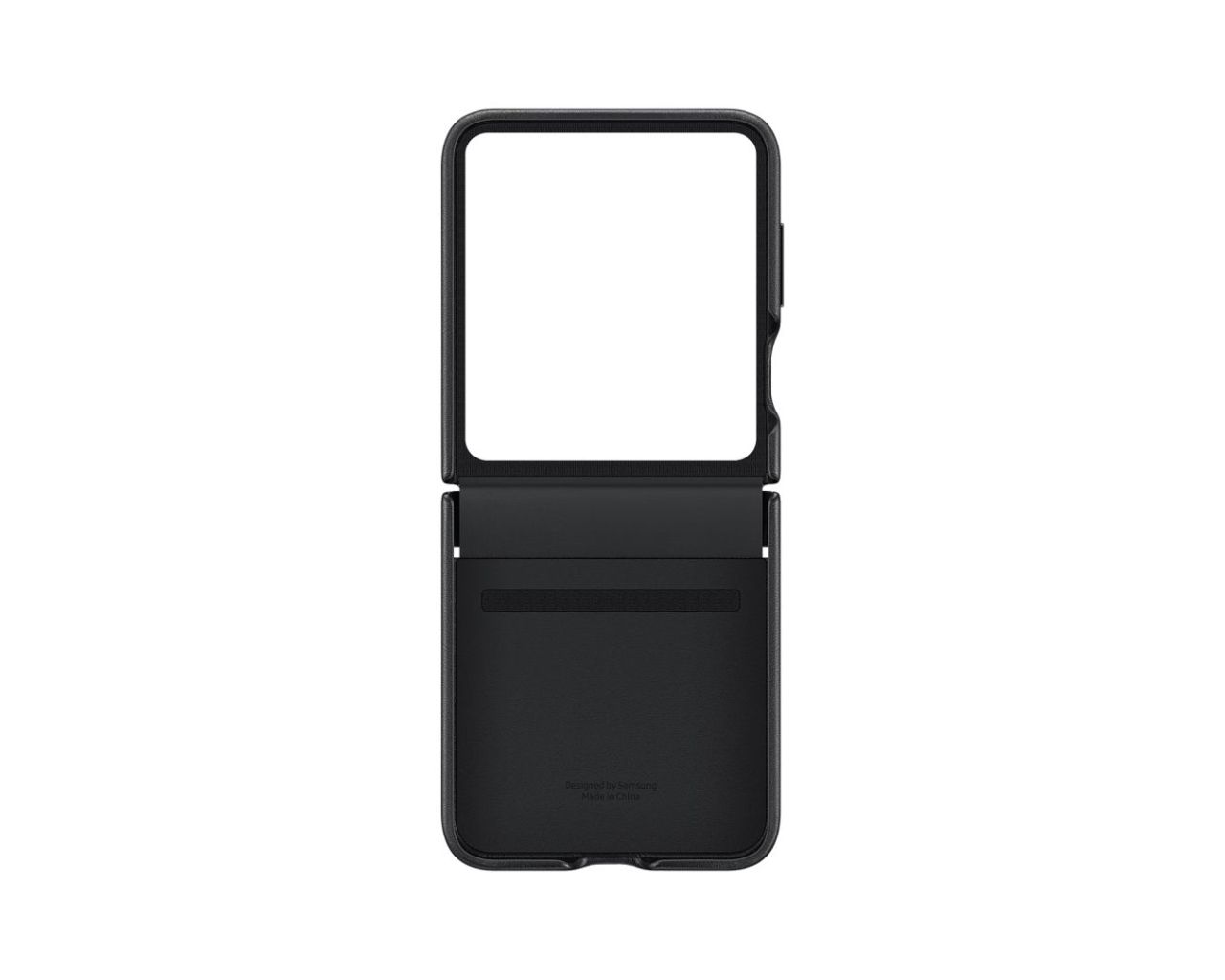 Samsung Galaxy Flip5 Flap ECO-Leather Case Black
