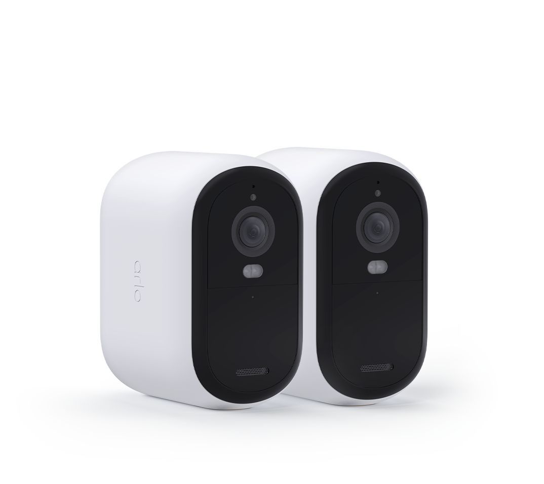 Arlo Essential (Gen.2) XL 2K Outdoor Security Camera (2 Camera Kit) White