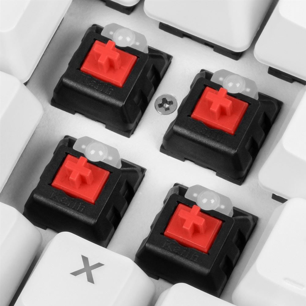 Sharkoon Skiller SGK3 Mechanical Gaming RGB Keyboard White US