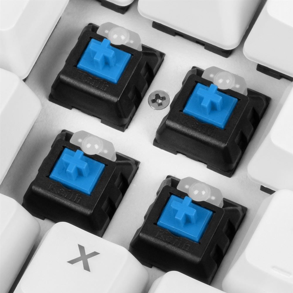 Sharkoon Skiller SGK3 Mechanical Gaming RGB Keyboard White US