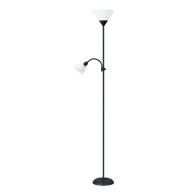 Platinet Floor Lamp E27+E14 Grey