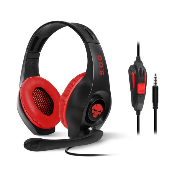 Spirit Of Gamer PRO-NH5 Headset Black/Red