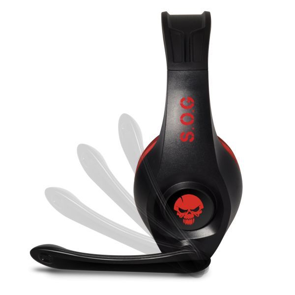 Spirit Of Gamer PRO-NH5 Headset Black/Red