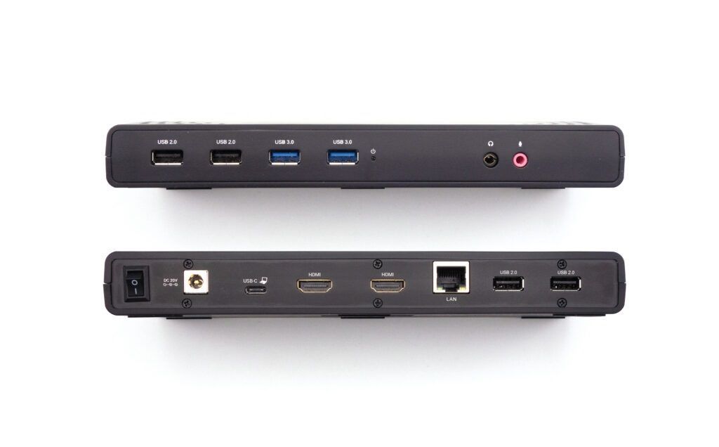 HP USB3.0/USB-C/Thunderbolt Dual Display Docking Station + Power Delivery 85W