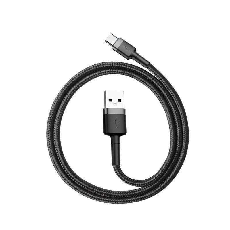 Baseus Cafule USB-A USB-C Cable 0,5m Grey