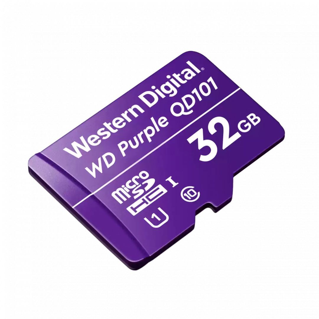 Western Digital 32GB microSDHC Class10 UHS-I (U1) Purple QD101 adapter nélkül