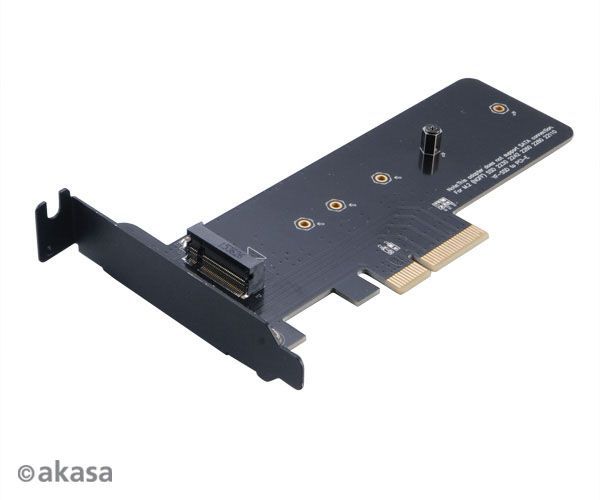 Akasa M.2 SSD to PCIe adapter card