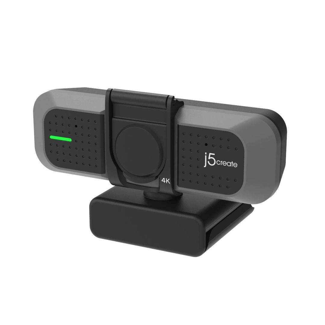 j5create JVU430 USB 4K Ultra HD Webkamera Black