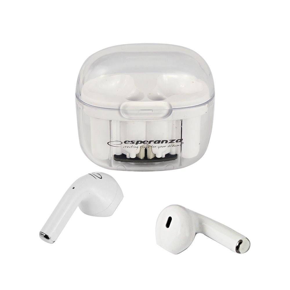 Esperanza EH237W Bluetooth Earphones White
