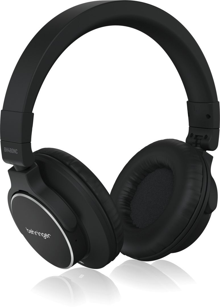 Behringer BH480NC Premium Reference-Class Headphones with Bluetooth Connectivity and Active Noise Cancellation Black