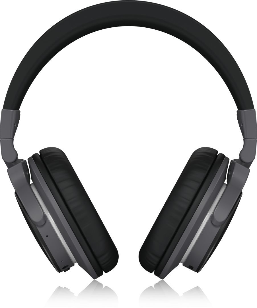 Behringer BH470NC Premium High-Fidelity Headphones with Bluetooth Connectivity and Active Noise Cancelling Black/Grey