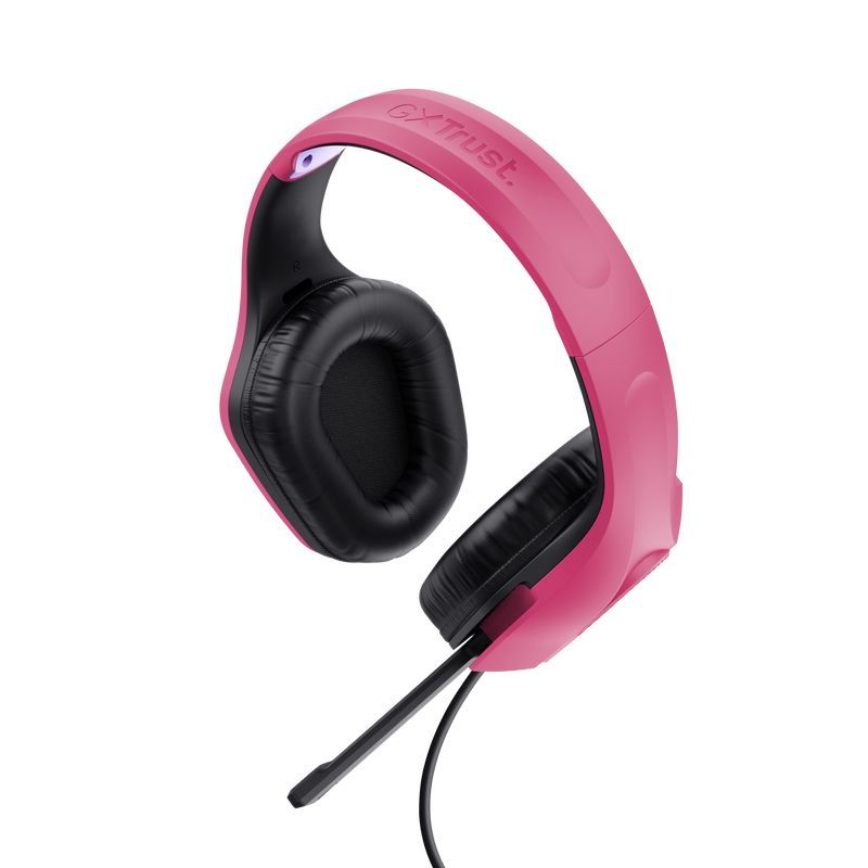 Trust GXT415P Zirox Lightweight Gaming Headset Pink