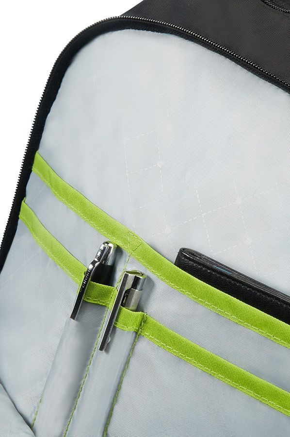 American Tourister Urban Groove UG4 Laptop Backpack 15,6" Black/Lime Green