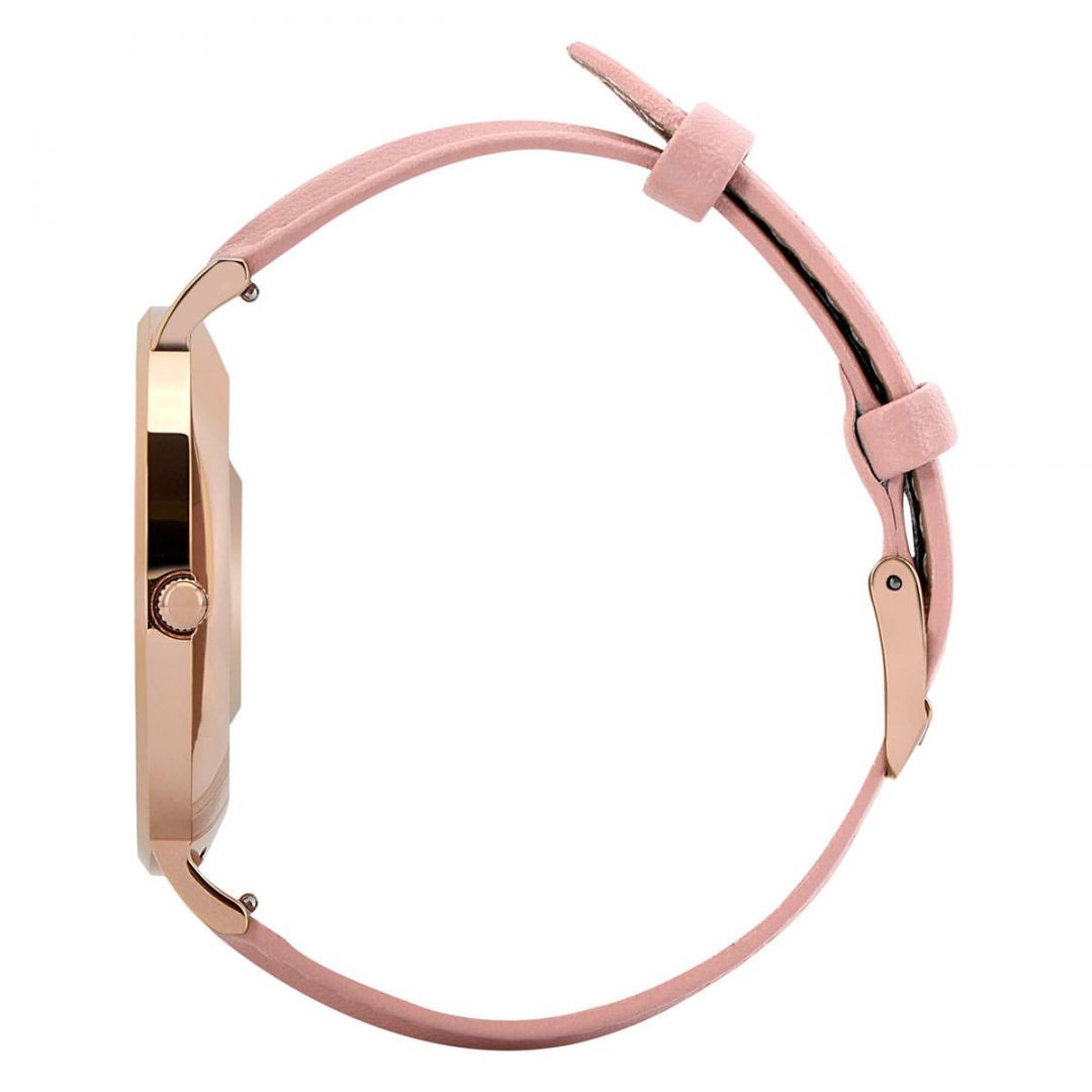 GARETT VERONA Smartwatch Gold Pink Leather