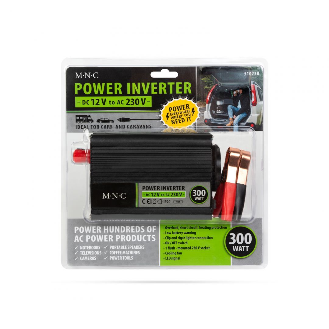 M.N.C Power Inverter 300Watt 12V