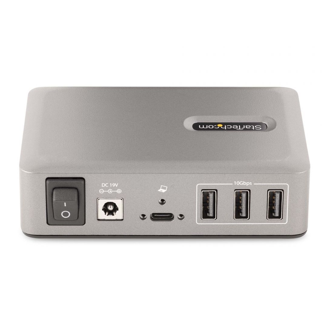 Startech 10-portos USB3.1 HUB Space Gray