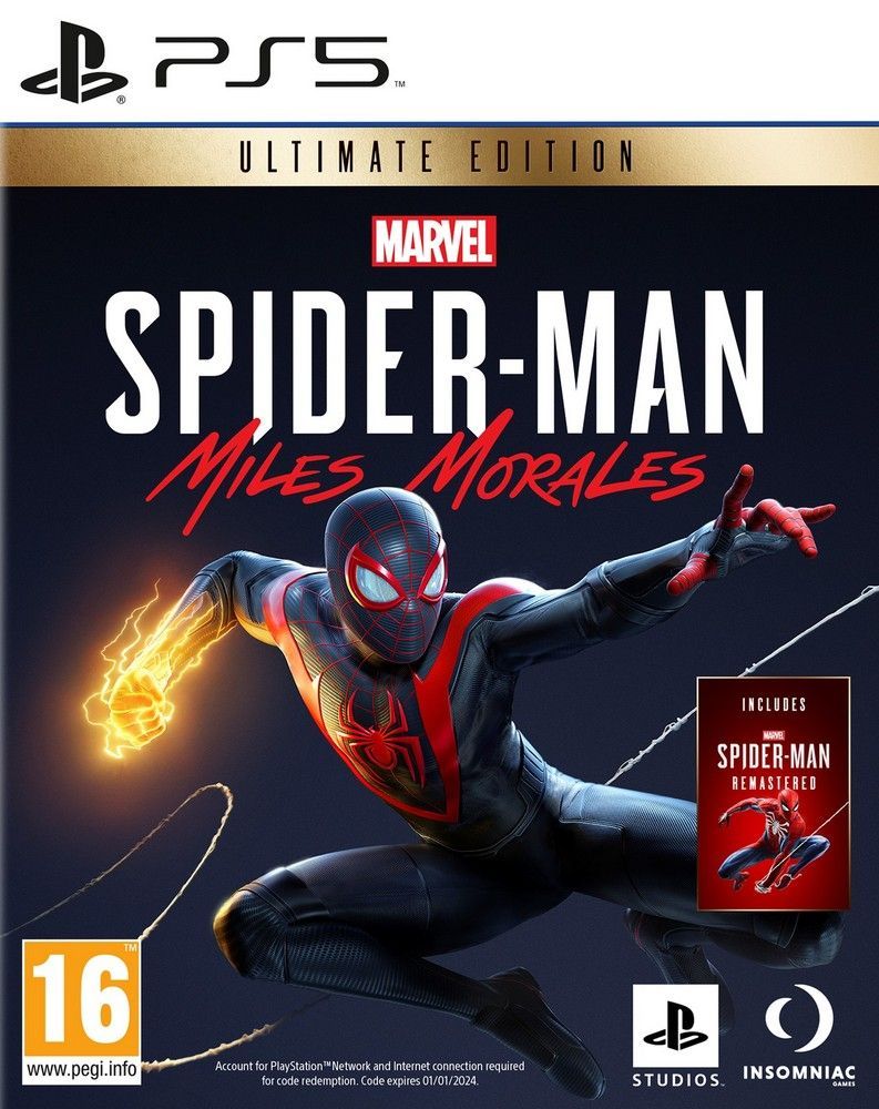 Insomniac Games Marvel's Spider-Man Miles Morales Ultimate Edition (PS5)