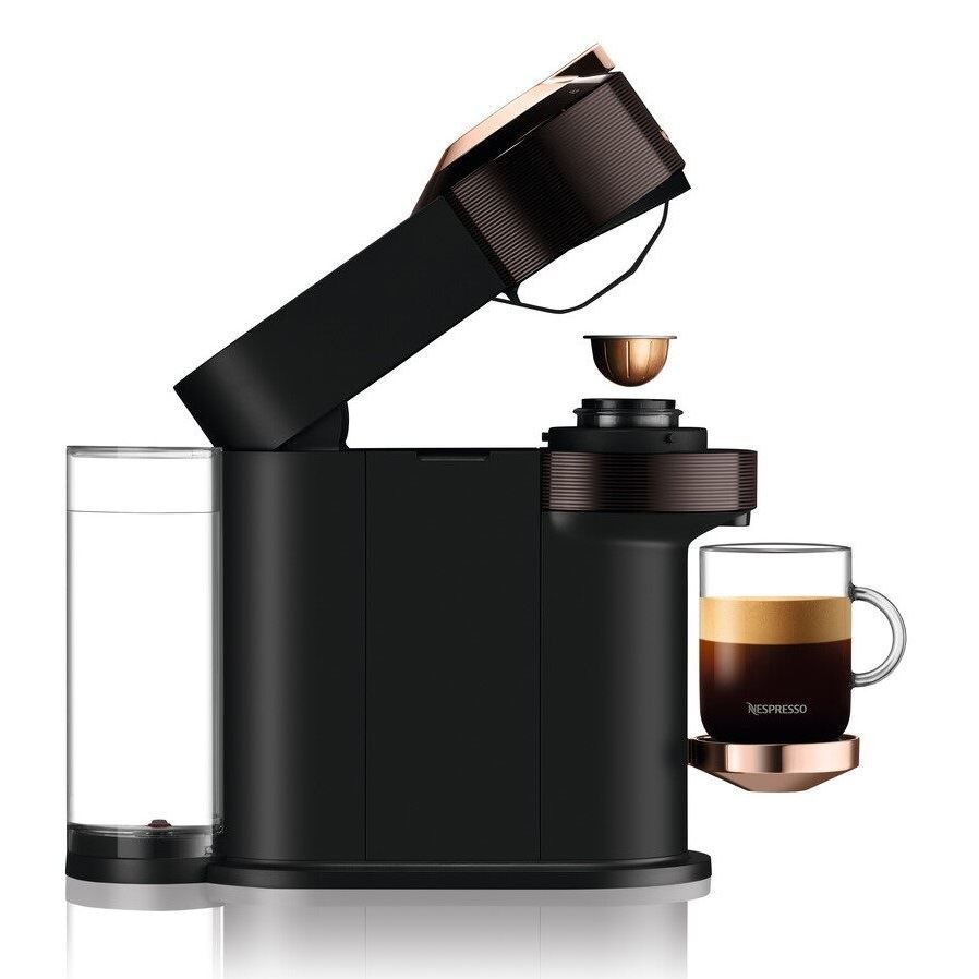 DeLonghi Nespresso Vertuo Next ENV120.BW Kapszulás Kávéfőző Black/Brown