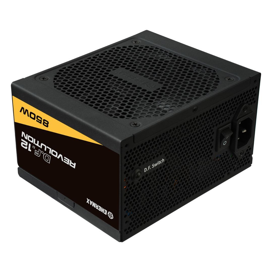 Enermax 850W 80+ Gold Revolution D.F.12 Black ATX 3.1