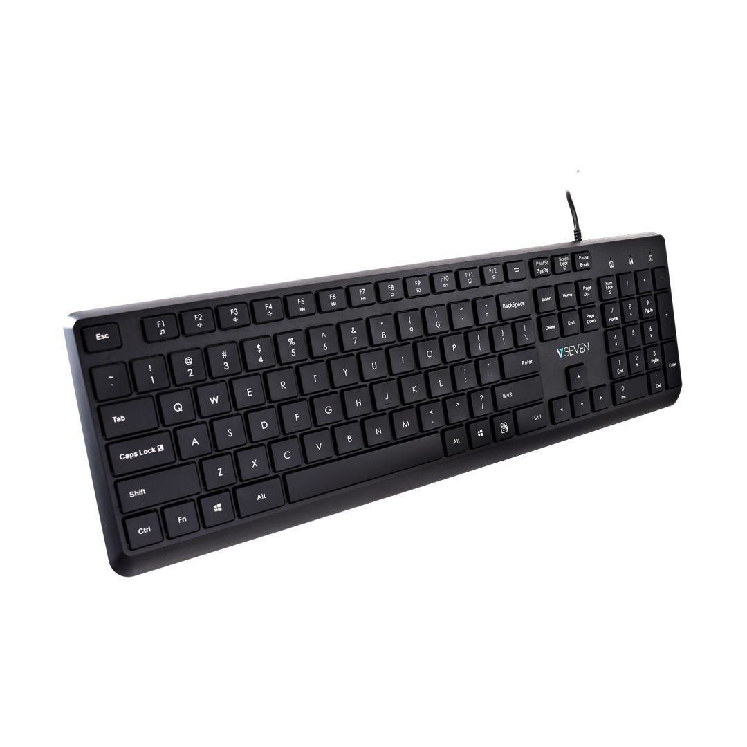 V7 KU350 USB Pro Keyboard Black US