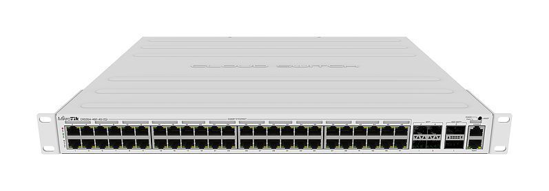 Mikrotik CRS354-48P-4S+2Q+RM 48port GbE PoE LAN 4x10G SFP+ port 2x40G QSFP+ port Cloud Router PoE Switch
