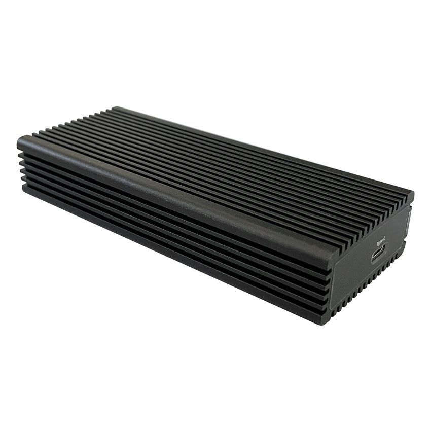 LC Power LC-M2-C-NVME-2X2 - M.2 NVMe SSD Enclosure Black