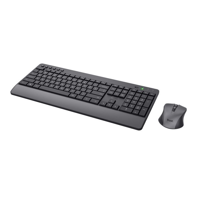 Trust Trezo Comfort Wireless Keyboard & Mouse Set Black US