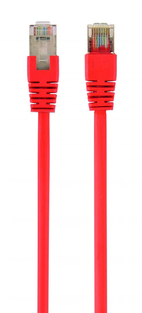 Gembird CAT5e F-UTP Patch Cable 1m Red