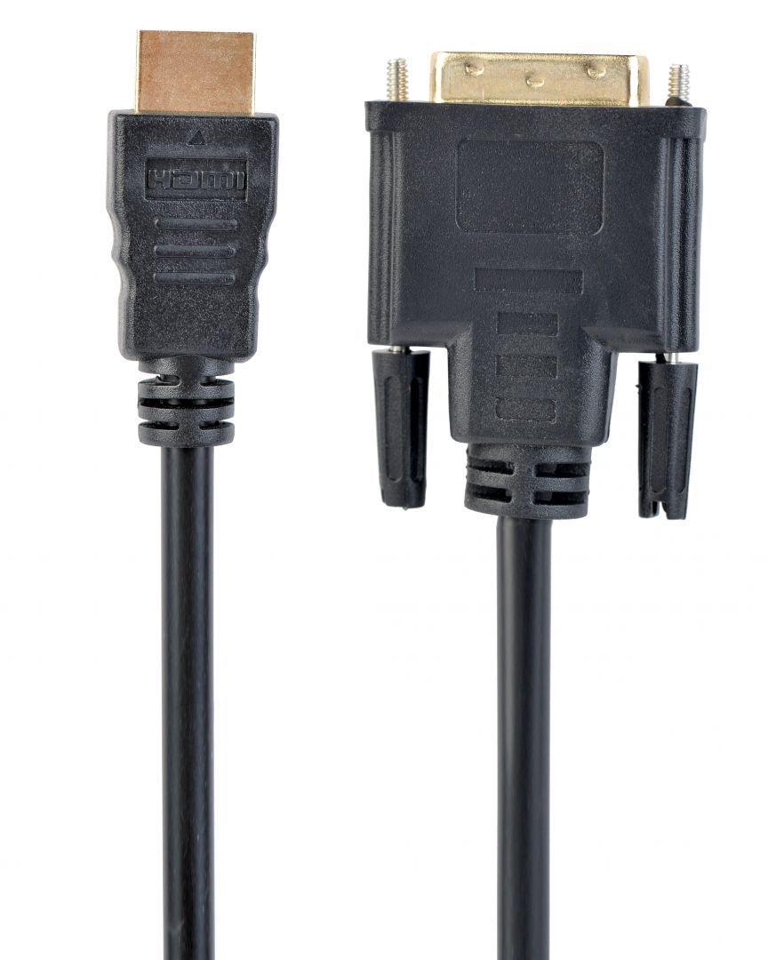 Gembird HDMI to DVI-D (Single Link) (18+1) cable 0,5m Black
